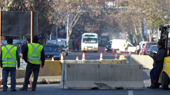 Seremi y cortes en calle Bandera: No hay reportes de situaciones graves