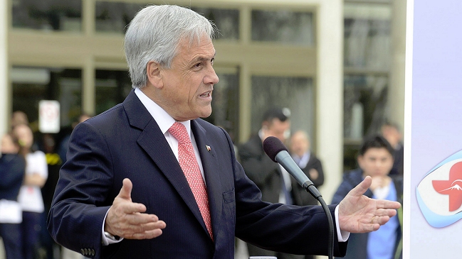 Presidente Piñera acusó 