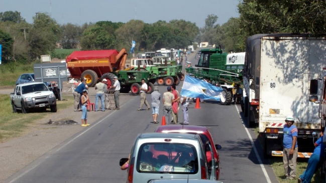  Anuncian huelga del sector agrario argentino  