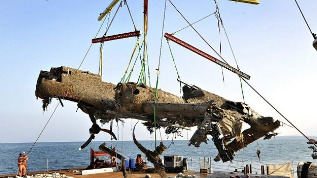 Bombardero de la II Guerra Mundial fue rescatado del Canal de la Mancha