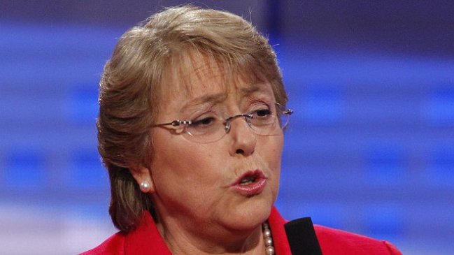 Bachelet se declaró 