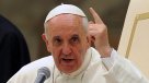 Papa admitió existencia de un \