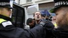 Británicos protestan contra reunión del G8