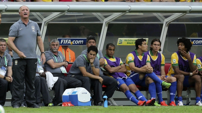 Luiz Felipe Scolari alabó la actuación de Neymar ante Japón