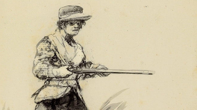 Un dibujo de caza en el que Goya hace una alegoría política saldrá a subasta