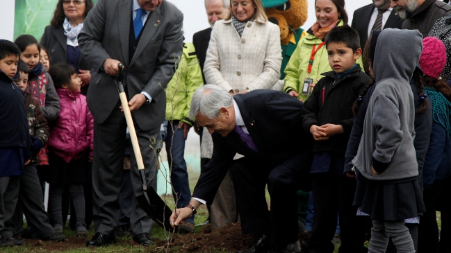 Piñera instó a detener avance del desierto en Día contra la Sequía
