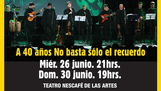 Quilapayún agendó nuevo concierto con sus 11 integrantes