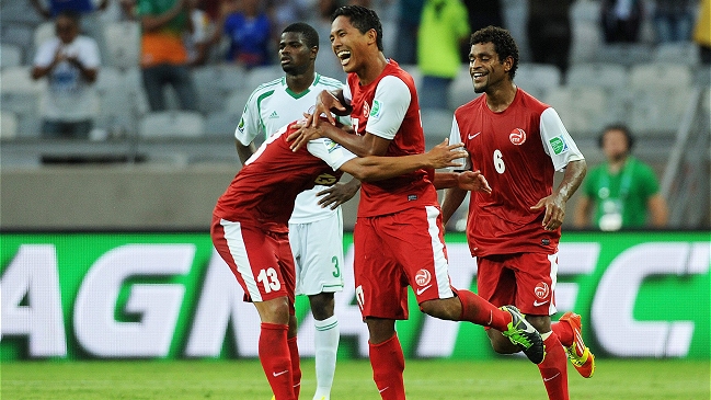 Histórico gol de Tahití a Nigeria fue anotado por un camionero