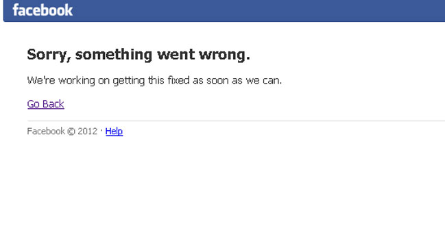 Usuarios reportan falla generalizada de Facebook