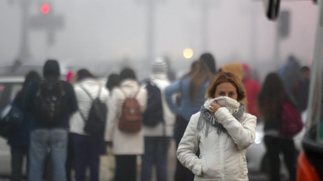 Temperaturas bajo cero continuarán en la Región Metropolitana
