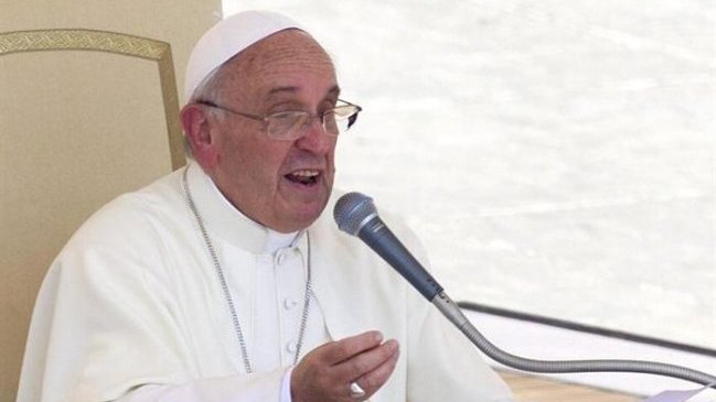 Papa instó a los cristianos a no ser 