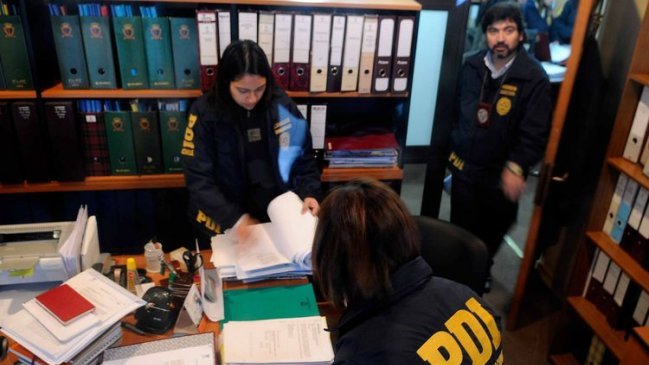 Fiscalía realizó allanamiento en Municipalidad de Recoleta