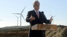 Piñera destacó generación eléctrica en planta eólica de Talinay