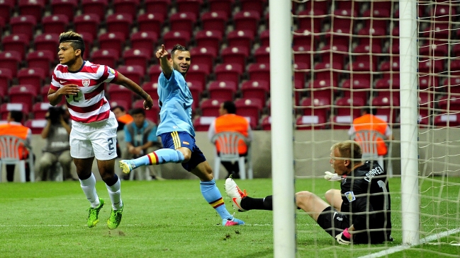 España debutó con una goleada sobre EE.UU. en el Mundial sub 20