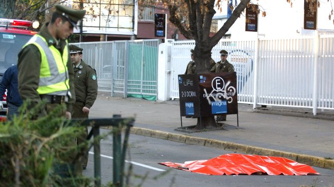 Persecución policial terminó con un muerto en Ñuñoa