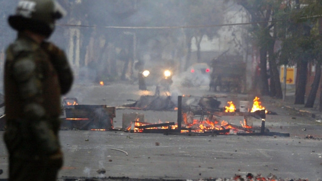 Chadwick: A los encapuchados no les importa la gente
