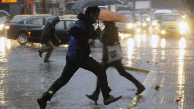 Sistema frontal afecta a la zona centro-sur
