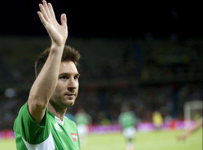 Lionel Messi brilló en partido amistoso en Colombia