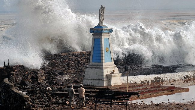 Marejadas dejan 88 damnificados a nivel nacional