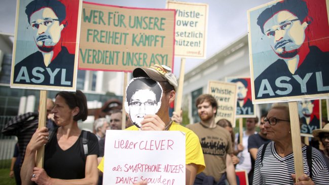 Snowden ya ha pedido asilo en más de 20 países