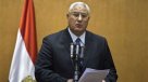 Presidente interino de Egipto disolvió la Cámara Alta