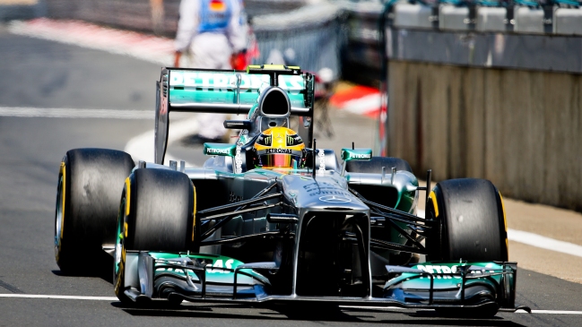 La grilla de salida del Gran Premio de Alemania de la Fórmula 1