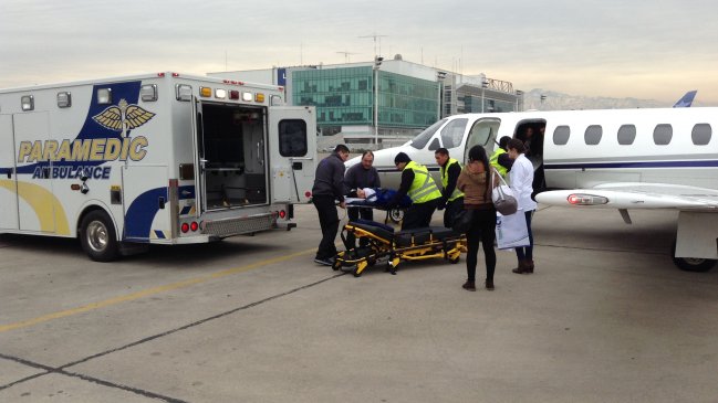 Menor con influenza AH1N1 debió ser trasladado de urgencia de Iquique a Santiago