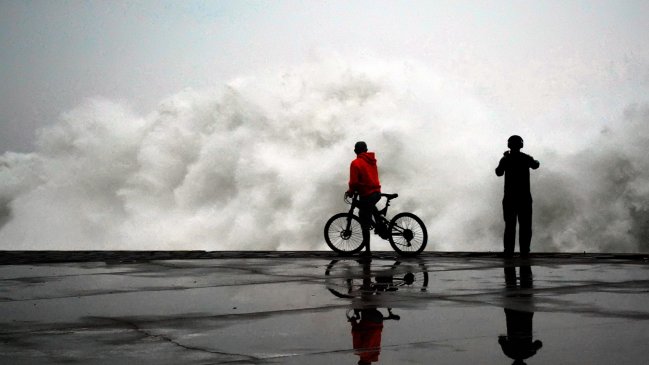 Onemi levantó alerta temprana preventiva por marejadas en Región de O'Higgins