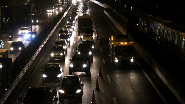 Accidente múltiple ocasionó congestión en la Región de Valparaíso