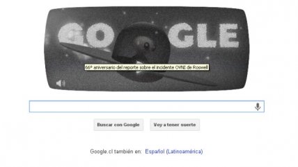   Google recuerda el caso Roswell con divertido juego 