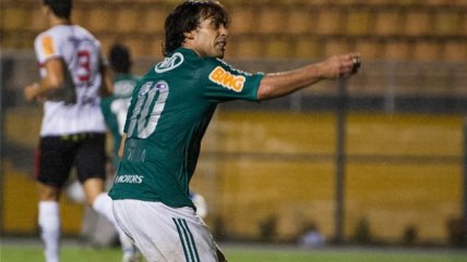  Jorge Valdivia agradeció a la hinchada de Palmeiras por el apoyo 