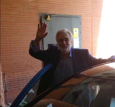 Plácido Domingo fue dado de alta