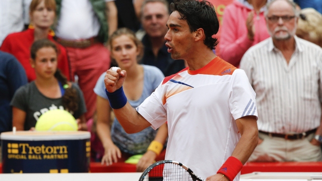 Fognini se quedó con los máximos honores en Hamburgo