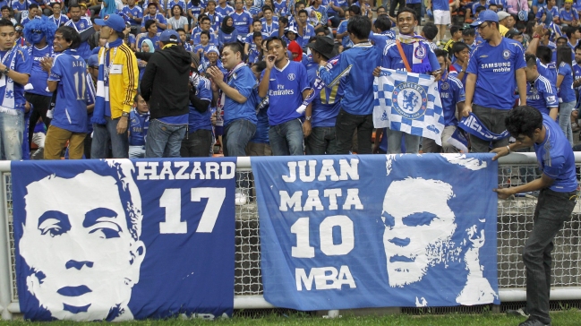 Chelsea se paseó ante las estrellas de la liga malaya