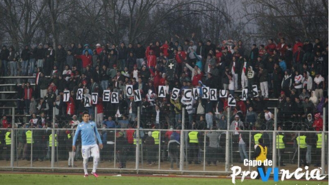 Vicepresidente de Curicó U. lamentó burlas a hinchas de O'Higgins