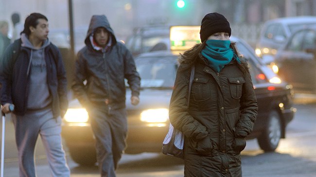 Pronostican el día más frío del año en Santiago