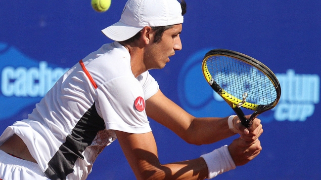 Capdeville perdió tres puestos en la clasificación mundial de la ATP