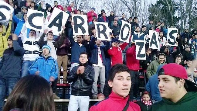 Hinchas de Curicó y mensaje a O'Higgins: 