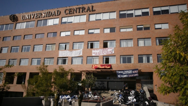 Estudiantes depusieron la toma de la Universidad Central