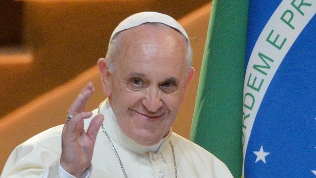 Papa Francisco agradeció 