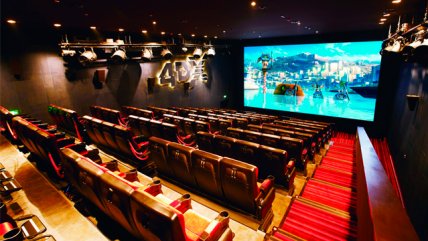 La experiencia de ver una película en la sala 4DX