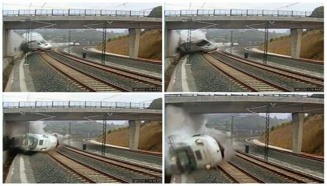 Las preguntas que dejó el fatal accidente de tren en España