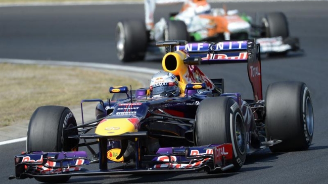 Red Bull dominó la primera sesión libre del Gran Premio de Hungría