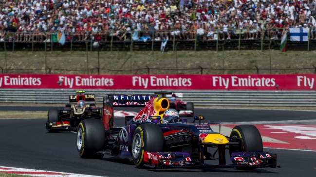 Clasificaciones de la Fórmula 1 tras el Gran Premio de Hungría