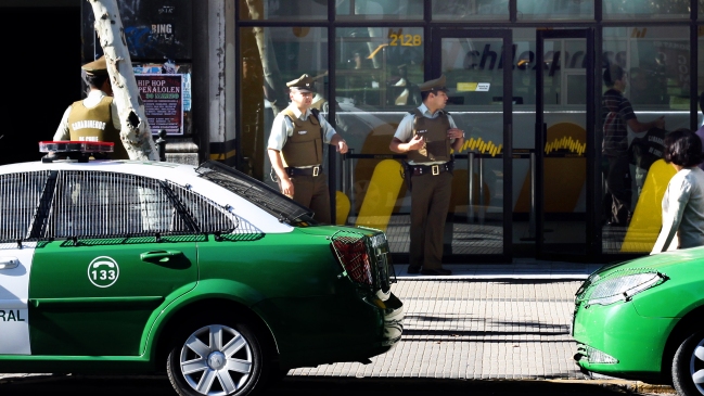 Cuatro sujetos asaltaron automotora en comuna de La Florida