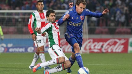 U. de Chile empató ante Palestino en el Nacional