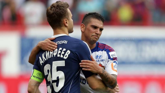 Mark González participó en igualdad de CSKA Moscú ante Rubin Kasan