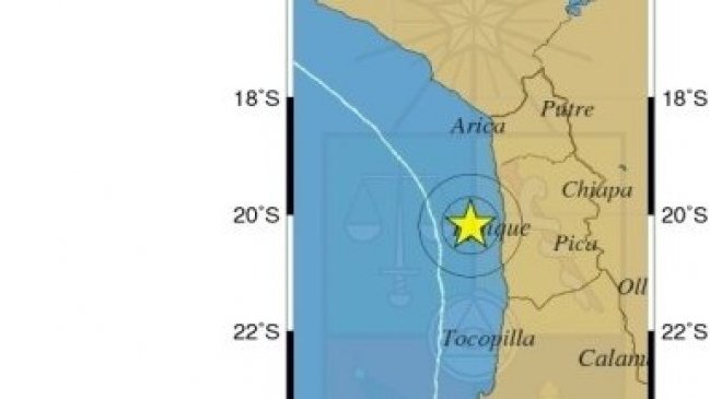 Sismo de 5,1 Richter sacudió el Norte Grande