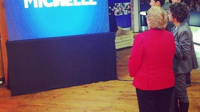 Nuevo eslogan de Bachelet: 