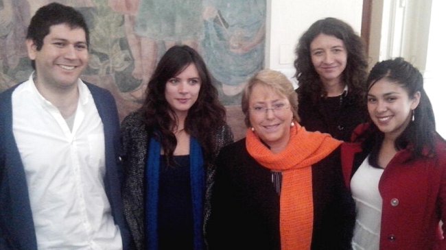 Camila Vallejo: Apoyo a Bachelet para que 